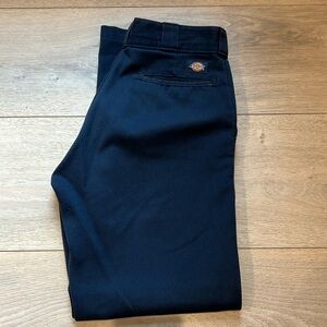 Dickies 874 Original Fit Boot Cut Pants in Navy Blue